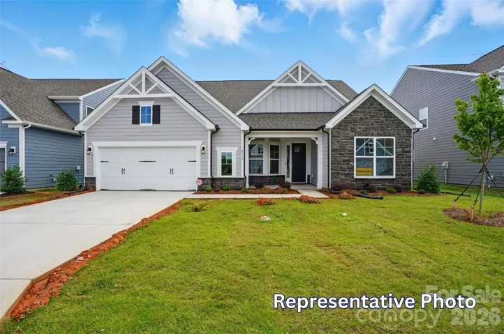 Homesite 110 features an Edgefield A floorplan