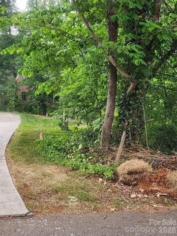 Left side boundary from public road