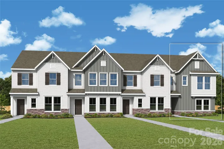 Exterior - Homesite 43 is a Private End Unit