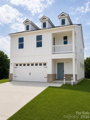 Artist rendering/photo enhancement shown for illustrative purposes only. Home is currently under construction. Exterior colors, landscaping, garage door style, site conditions, and other features may vary from final construction