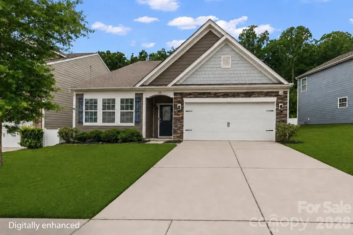 3 bedroom/2 bathroom ranch on quiet cul-de-sac lot. Digitally enhanced to show green grass.
