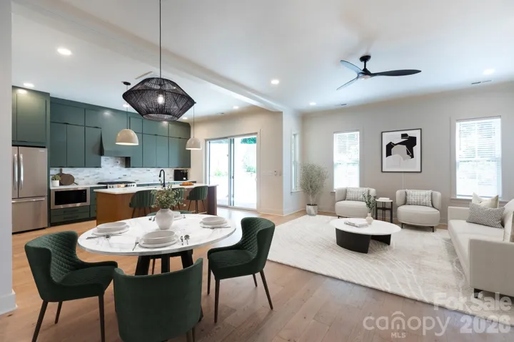 Digitally altered staging