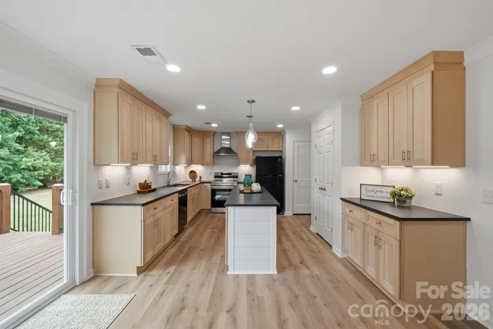 Leathered granite counter tops