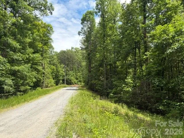 entry road to property