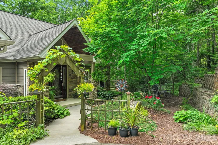 Nestled in a secret retreat.