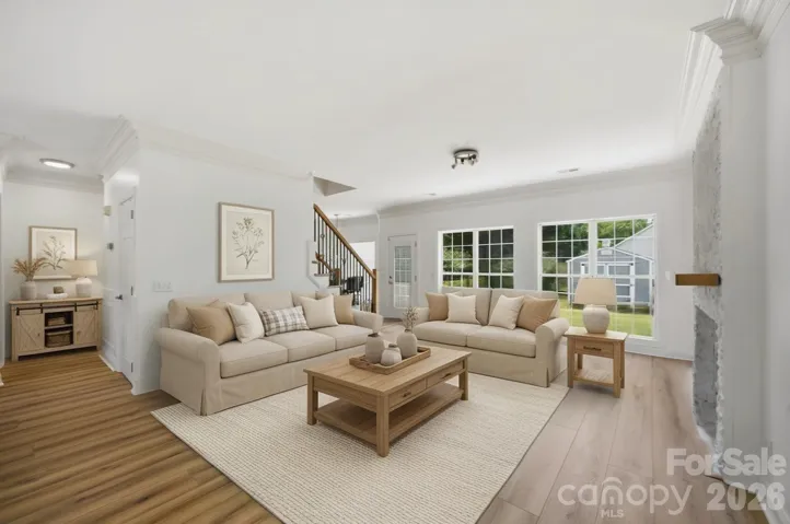 Virtual Staged- Living Room