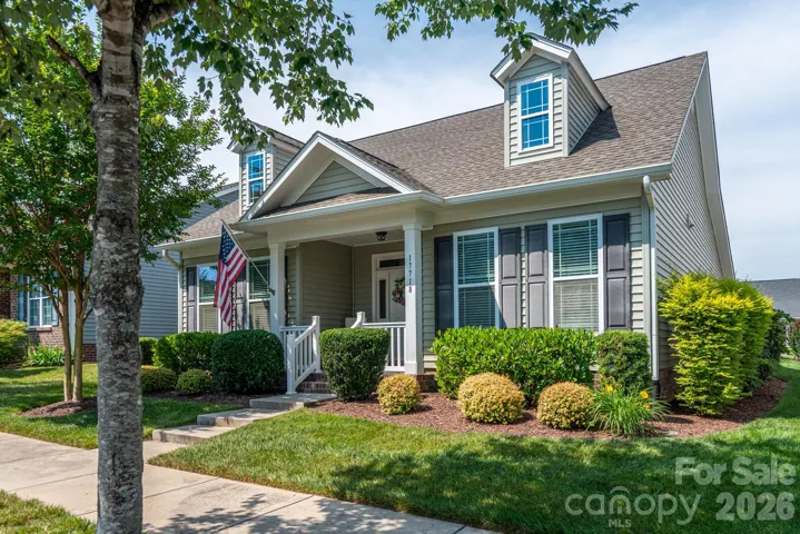 Lush landscaping in front and back!