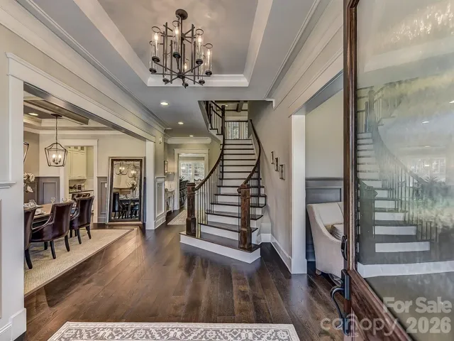Representative Photo Welcome to Summerfield!  Formal Entry with gorgeous curved staircase