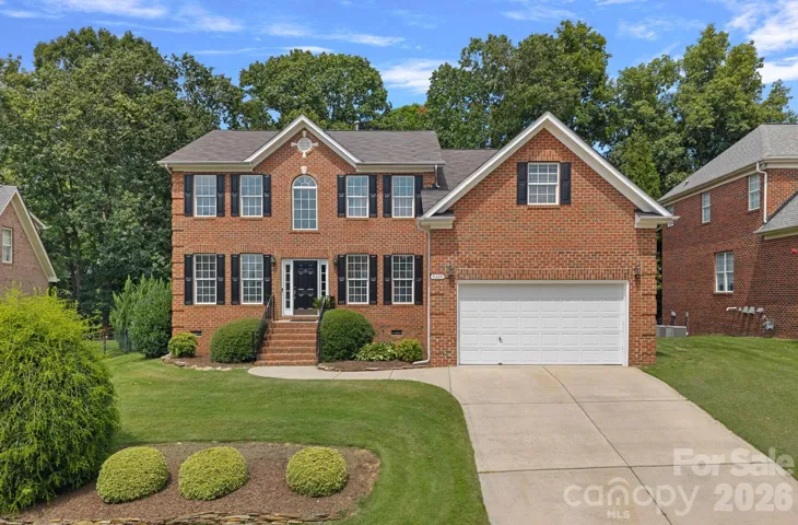 Front view of home - 4 sides brick