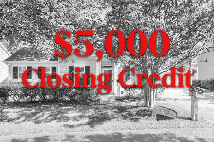 Seller is offering a $5,ooo credit towards the buyers closing costs!