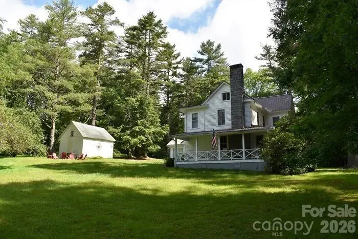 Own a piece of Highlands History! Almost 3 acres in town that is mostly level. Garden, create a family compound - too many possibilities to list them all!
