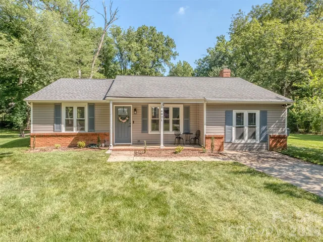 Covered front porch