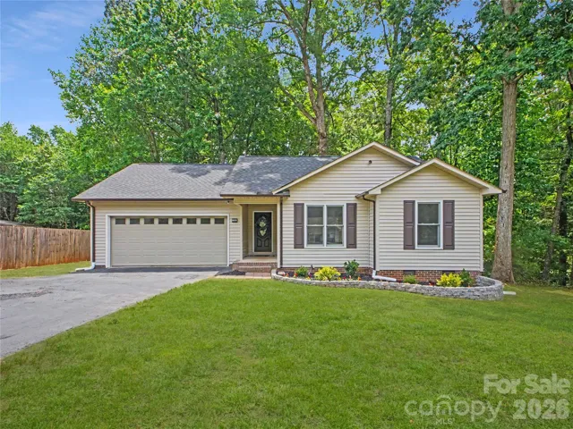 Front of home- digitally enhanced