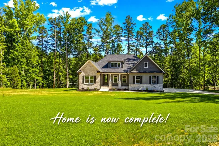Now complete! One story on almost an acre.