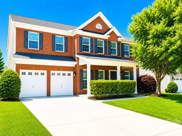 Front with full brick