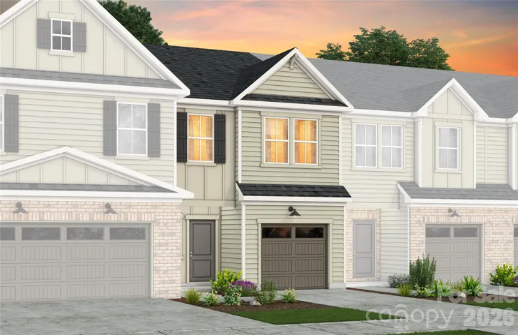 Lot #66 - Landis Floor Plan; rendering.