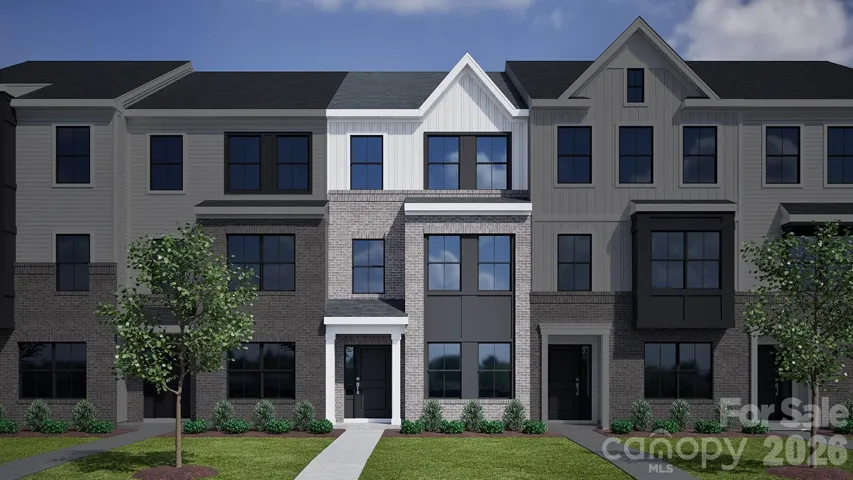 Homesite 7 features a Poinsetta C floorplan (this will be an end-unit and exterior will feature high brick.)