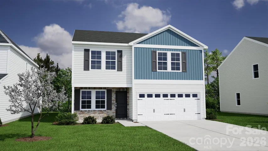 Homesite 191 features a Meriweather B floorplan - this is a rendering; color selections may vary.