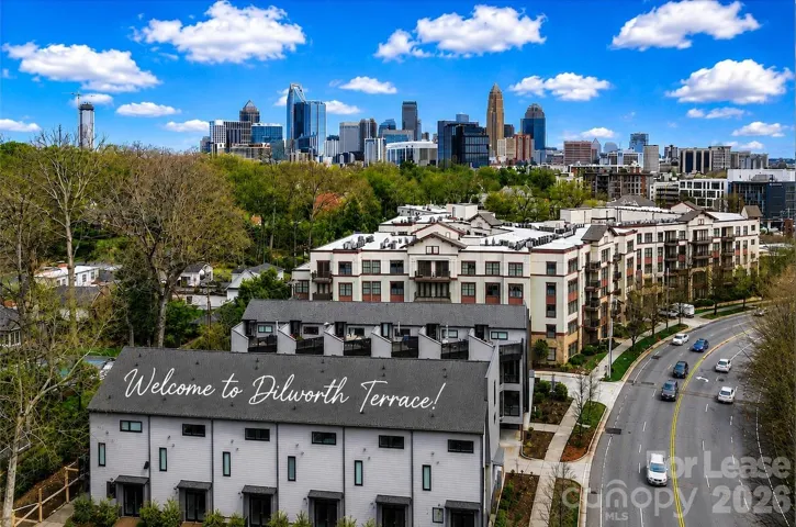 Drone Shot 1070 Kenilworth Avenue Charlotte NC 28203