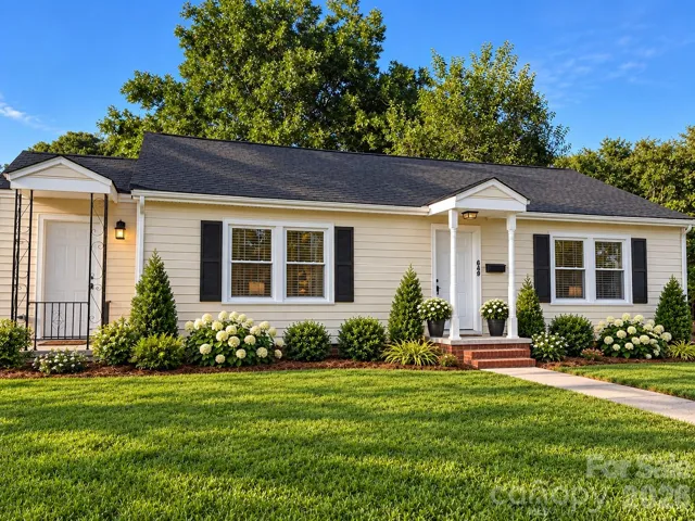 Virtually Landscaped Exterior of the Home
