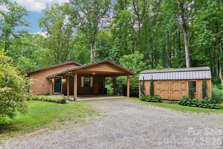 Front of house/shed