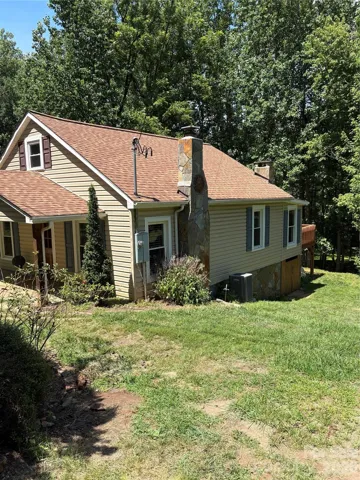 Exterior of the home.
