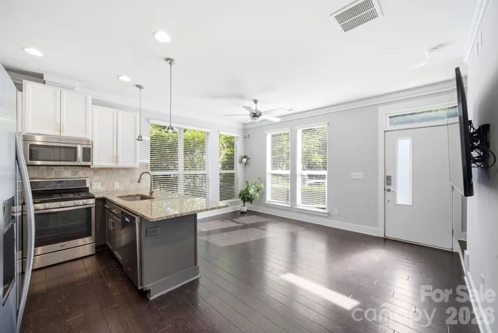 Bright airy open main level