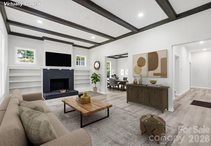 Show Stopping Living Room - Virtually Staged