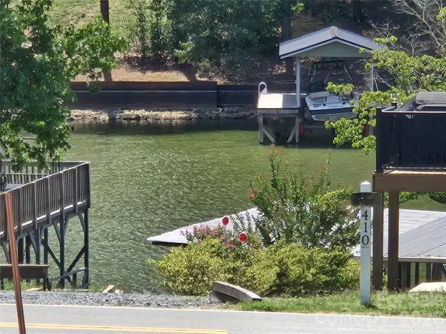 View of Badin Lake from the property.