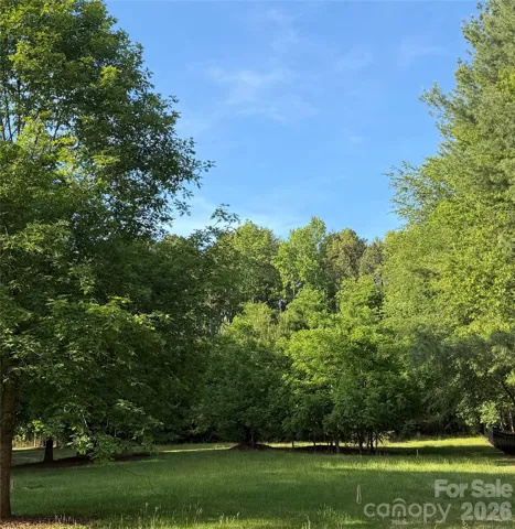 Beautiful and tree lined with nearly 2 acres!