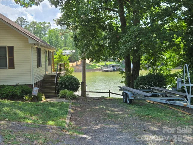 View of Badin Lake from the property.