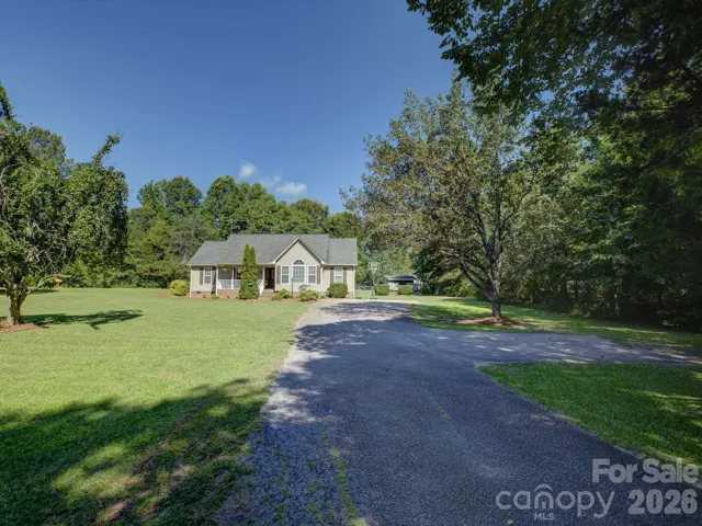Large front yard