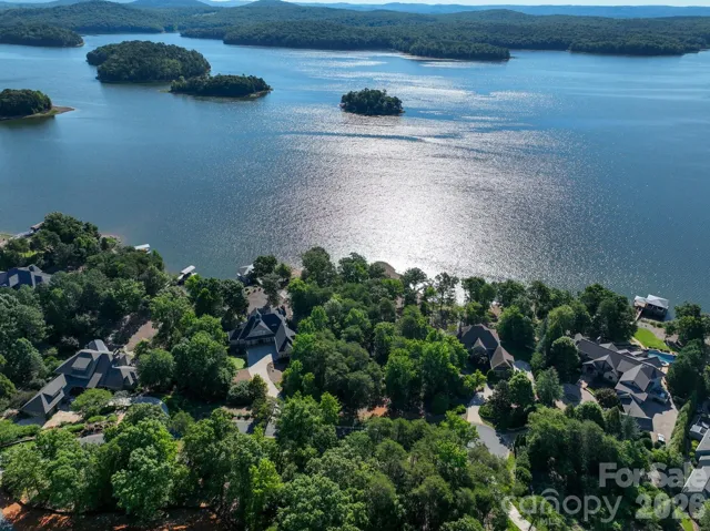 Aerial View of Lot and Lake