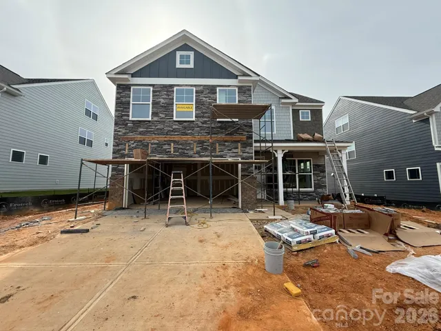 Construction progress of Drexel E at homesite 95