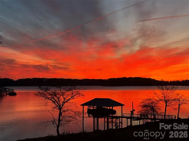 Beautiful sunsets from the back porch