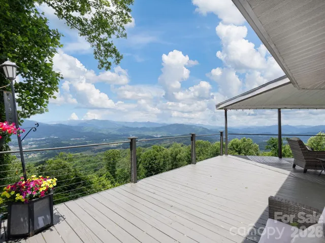view from the home's deck