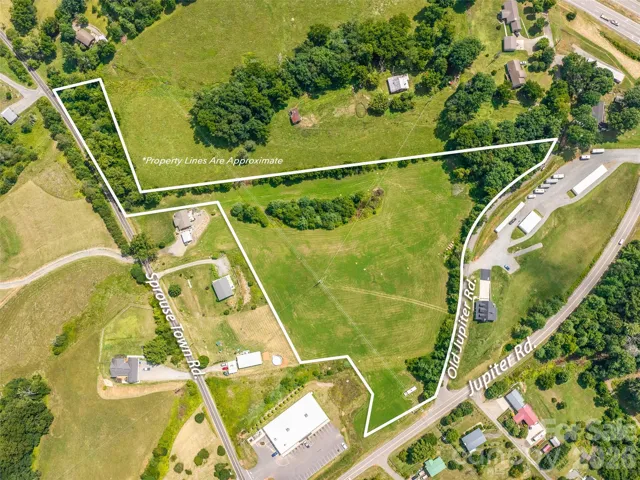 8.05 Acres of Open Use property in Weaverville