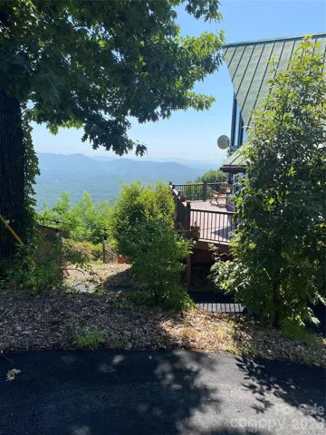 From neighbors house