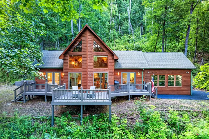 A-frame mountain home is waiting for you.