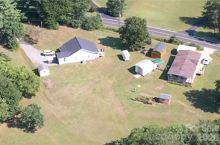725 & 727 Ed Hamrick Rd, Shelby, NC 28150 Arieal view 1
