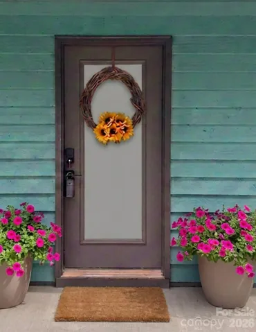 Front door w!elcomes you