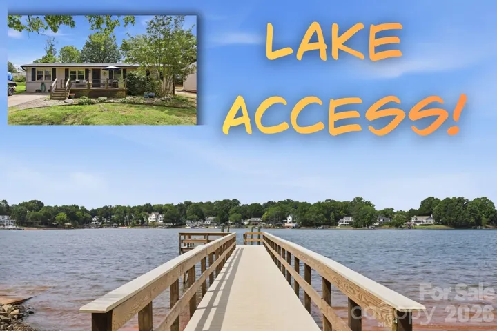 21013 Entrada comes with private Lake Norman access for just $75/year.