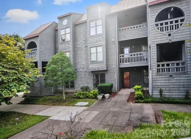 Front of condo