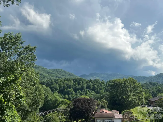 Year round mountain views from back partially covered deck.