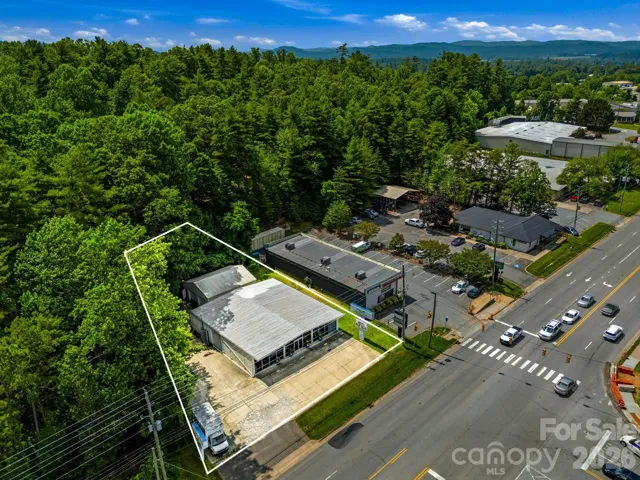 Aerial with lot lines