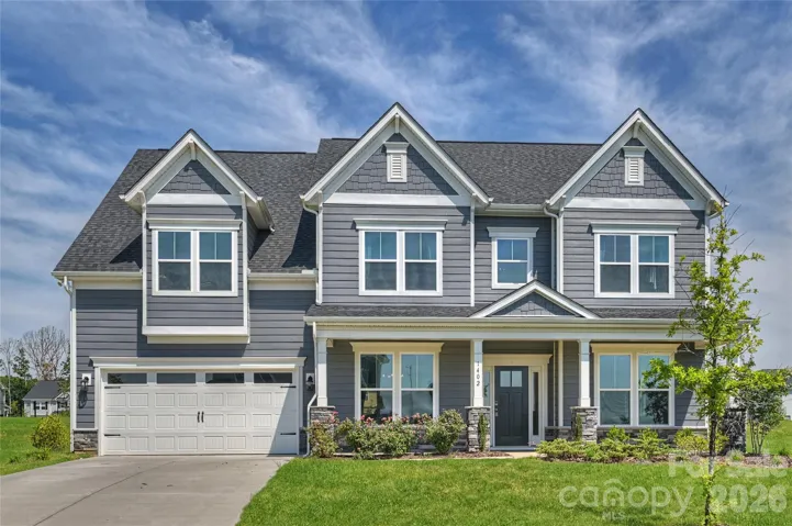 Built in 2023 with timeless curb appeal.