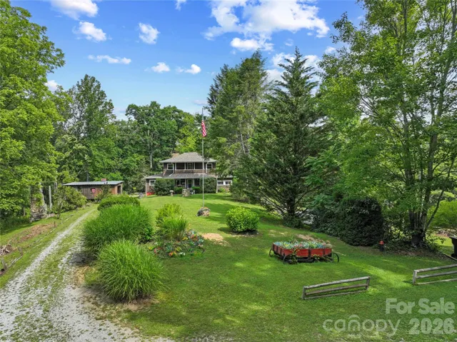 Home with beautiful abundant frontage