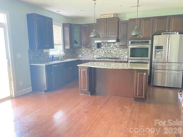 kitchen with island