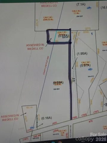 Lines are estimated property lines and easement
