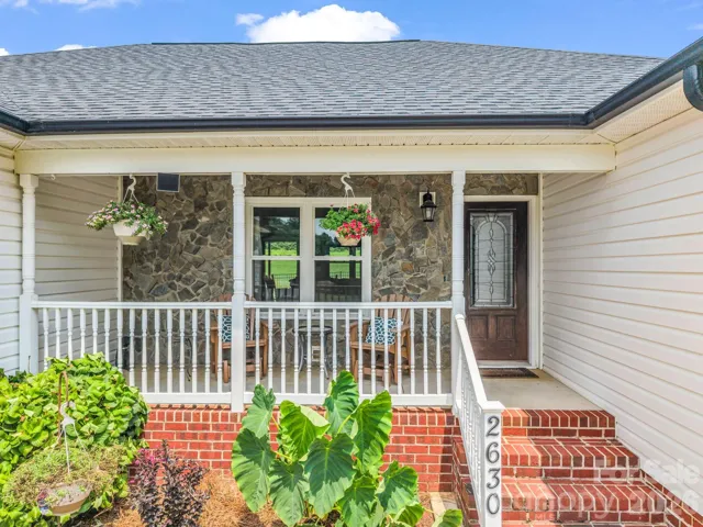 Front covered porch